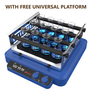 Agitador <span class=keywords><strong>orbital</strong></span> y lineal de acero inoxidable de 20-500rpm para uso químico médico de laboratorio Soporte OEM personalizado - Product Image 3