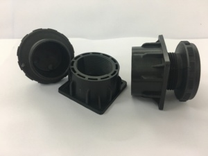 Siyah kare şekli 38mm 40mm 50mm ve 60mm çap tabanı ayarlayıcı metal masa tüp bacak son pelerin mobilya bacak - Product Image 6