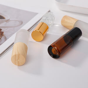 Rullo di vetro olio essenziale profumo 10ml 3ml bambù 5ml deodorante bottiglia personalizzata con confezione - Product Image 3