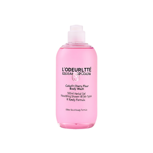 L'ODEURLETTE ENGLAND Colorfit Cherry Fleur Gel de Ducha Corporal 500ml, Gel Herbal Nutritivo para Todo Tipo de Piel, Fórmula K Beauty - Product Image 2