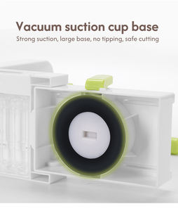 Accesorios de Cocina de Plástico, Cortador Manual de Verduras, Espiralizador de Alimentos para Zanahorias <span class=keywords><strong>y</strong></span> Cebollas, Rebanador de Patatas Ecológico, Smile Mom B458 - Product Image 4