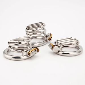 Dongkai Best Verkopende Roestvrijstalen Heren Plat Groot Kuisslot Anti-Escape Mid Kuiskooi Volwassen Seksproduct Voor Mannelijke Seks - Product Image 3