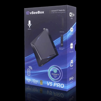 Vseebox V5 Pro Box, vente flash, boîte de streaming Android TV Box 2025, 8K 4K, 8 Go de RAM, 128 Go de ROM, Android 14, décodeur