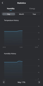 Hot bán kỹ thuật số AC230V độ ẩm và điều khiển nhiệt độ cắm trong nhiệt với hàng ngày/Hàng tháng/hàng năm kỷ lục Lịch Sử - Product Image 4