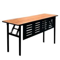 Table pliante en bois pour Banquet, panneau en forme de S, extensions rondes pour salle à manger, événements, mariage