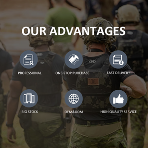 Gilet tattico mimetico maglia da combattimento portante JPC Molle leggero resistente in Nylon regolabile all'aperto Scenario di allenamento tattico - Product Image 6