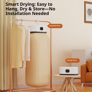 Secadora Portátil Plegable Inteligente para el Hogar con Temporizador, Secado Rápido, Compacta, Ideal para Viajes - Product Image 4