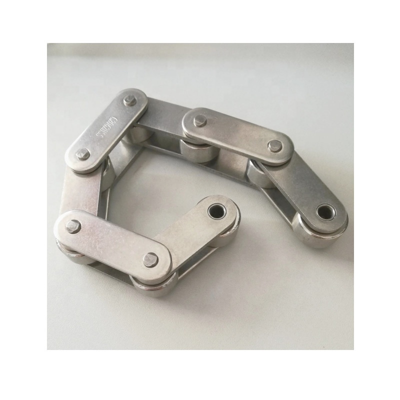 Двухшаговая конвейерная цепь C2062H с креплением K1