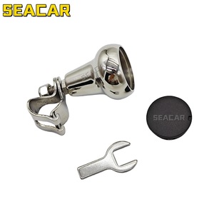 Seacar Poignée de direction de bateau en acier inoxydable avec boule d'assistance, quincaillerie marine 316 pour modernisation et remplacement - Product Image 3