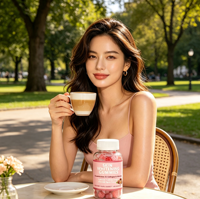 Gummies éclaircissantes pour la peau au glutathion en gros, avec nicotinamide, acide hyaluronique, vitamines C et E pour un teint sain et éclatant