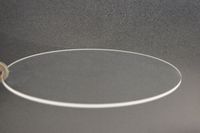 90x90mm feuille acrylique transparente cercle disque rond épaisseur 4mm panneau en plexiglas transparent pour projet de bricolage porte-clés ornements Craftin