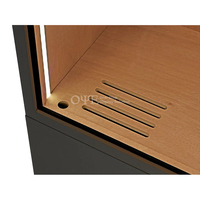 Vitrine pour magasin de fumée de haute qualité Humidificateurs en bois pour affichage de cigares