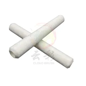 18 ''Hochwertige weiße Spezial-Dralon-Material-Farb roller abdeckung Einfach