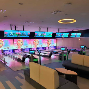 Équipement de <span class=keywords><strong>bowling</strong></span> miniature portable électrique interactif à 2 pistes d'occasion pour la maison à vendre - Product Image 6