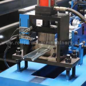 פלדת חנות פסיס רולר פסיס רול טופס מחיר ביצוע תריס דלת מכונת עבור YX16-75 - Product Image 2