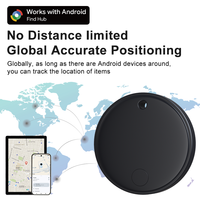 Mini Air Tag Étanche Anti-Perte Traceur GPS Intelligent avec Localisateur Google et iOS Find My Device Tag Finder
