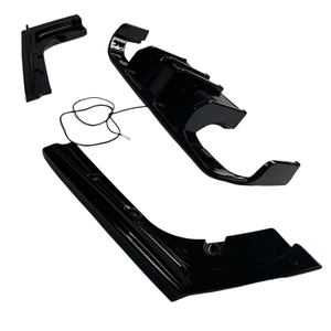 Spoiler Posteriore Stile M3 con Luci Quadrate per <span class=keywords><strong>BMW</strong></span> <span class=keywords><strong>Serie</strong></span> <span class=keywords><strong>3</strong></span> F30, <span class=keywords><strong>Nero</strong></span> Lucido Effetto Fibra di Carbonio - Product Image 4