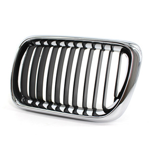 Grille de pare-chocs avant BMW E36 1997-1999 en plastique ABS avec garniture chromée, pièce de modernisation - Product Image 4
