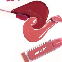 Großhandel Erstellen Sie Ihre eigenen Kosmetik Make-up Lip gloss Pigmente Benutzer definiertes Logo Feuchtigkeit spendende Tönung Lip gloss