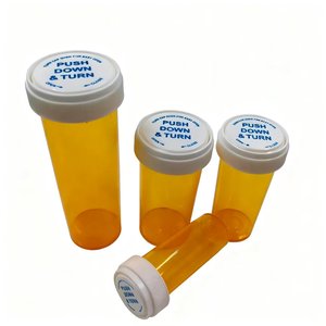 Flacons de <span class=keywords><strong>pharmacie</strong></span> en plastique 13dr 16dr 20dr, flacon de médicament réversible, flacon à pilules - Product Image 1
