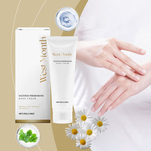 West Month 55G Crème biologique pour les <span class=keywords><strong>mains</strong></span> Vitamine C et vitamine E Soin hydratant doux pour la peau avec propriétés antibactériennes blanchissantes - Product Image 3