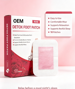 Patchs de Soin des Pieds Parfumés à la Rose (Lot de 10) – Naturels, Relaxants et Apaisants – Service Personnalisé Marque Blanche - Product Image 5