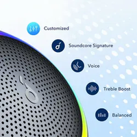 Anker Soundcore Mini 3 Pro Speaker nirkabel portabel, Speaker nirkabel Ipx7 tahan air, teknologi BassUp dan PartyCast, USB-C