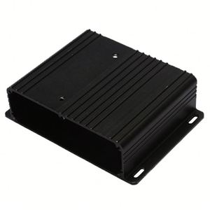 EBM Custom IP54 Rated Aluminum Alloy Extruded Profile Electronic Enclosure Control <b>Box</b> Battery Power Controller <b>Metal</b> Housing - Product Image 1