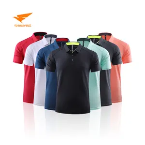 Custom Cotton Polyester Spandex New Design Dye Sublimated Mens Quick Dry Golf Polo Shirt Cooldry Man Polo T Shirt