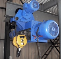 Palan électrique à câble métallique avec crochet de levage et chariot à moteur 1 ton, 2 ton, 3 ton, 5 ton, 10 ton pour les grues à poutre unique