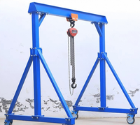 Prix d'usine  HUAGONG  Grue à portique mobile mini portable 5 tonnes sur mesure