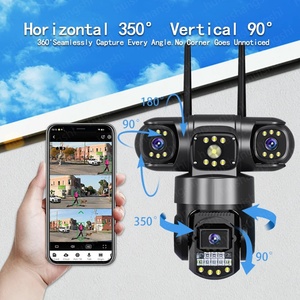 V380 Pro Real 3Lens 8K 15MP 4g Wifi <b>Wireless</b> IP Network CCTV Cameras <b>Security</b> Bullet PTZ Auto Track Surveillance Outdoor <b>Camera</b> - Product Image 2