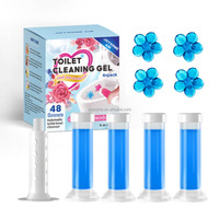 Gel de nettoyage ménager multi-usages écologique populaire Gel de fleur de parfum de toilette de salle de bain