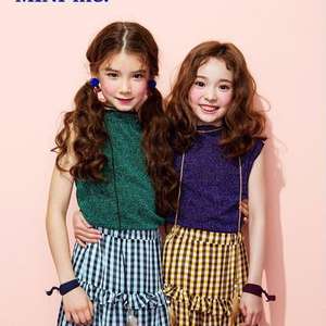 Venta al por Mayor de Ropa de Moda Coreana para Niñas, Camisetas Infantiles para el Verano - Product Image 1