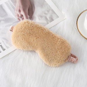 Wholesale Plain Reusable Travel Fluffy Custom <strong>Sleeping</strong> Eye <strong>Mask</strong> for Girls Women <strong>Kid</strong> Adult Party Eyeshade Favors - Product Image 6