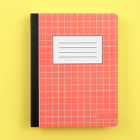 Cuaderno de ejercicios para estudiantes de escuela, material de papelería, cuaderno de composición