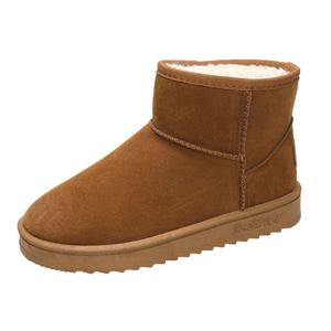 Chaussures classiques confortables pour femmes, nouvelles, à semelle épaisse, antidérapantes, avec un grand rembourrage en coton, chaudes, bottes de neige tendance - Product Image 1