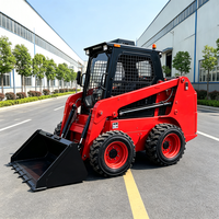 Chargeuse compacte diesel sur chenilles personnalisée de 23 kW 25 CV, 300 kg 1258 kg pour équipement de verger