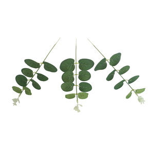 Plante Artificielle Eucalyptus Feuille d'Argent, Tige Unique, 5 Branches, pour Arrangements Floraux de Mariage et Décoration Intérieure - Product Image 4