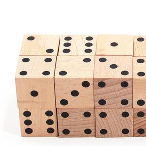 Juego de Dados de Madera Maciza Más Demandado para Juegos de Mesa y Juegos de Rol, Disponible para Suministro Mundial - Product Image 5