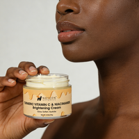 Crème Visage Éclat OEM 5% Niacinamide Vitamine C pour Taches Brunes, Unifie le Teint, Répare la Barrière Cutanée, Hydrate, Peau Riche en Mélanine 60g
