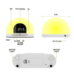 Wholesale Cheap Sunrise Alarm Clock Smart Wake Up Light