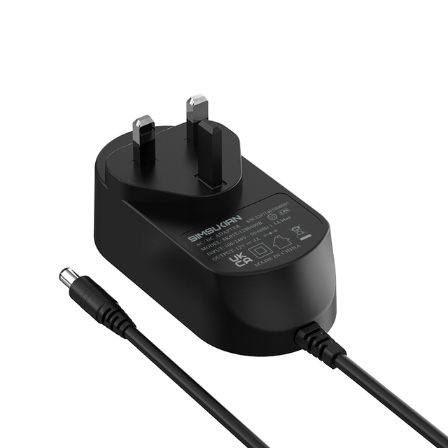 UK 5V 2A 12V 2A Power Adapter Cctv Camera DC Jack 5.5*2.1mm 5.5*2.5mm Plug in PC Material