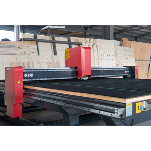 Table de découpe de verre CNC avec convoyeur à bande pour verre feuilleté, système de découpe de verre haute précision pour verre de façade rideau - Product Image 3