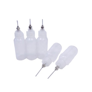 Flacon de colle liquide en plastique de <span class=keywords><strong>50</strong></span> <span class=keywords><strong>ml</strong></span> <span class=keywords><strong>avec</strong></span> <span class=keywords><strong>seringue</strong></span> à <span class=keywords><strong>aiguille</strong></span> pour application manuelle anti-fuite - Product Image 6