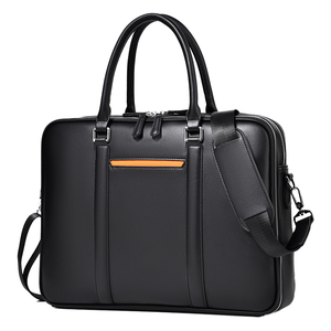 Men's Business <b>Briefcase</b> Soft Bag PU Waterproof Large Capacity Multi-function Computer Laptop bulk price - Product Image 1