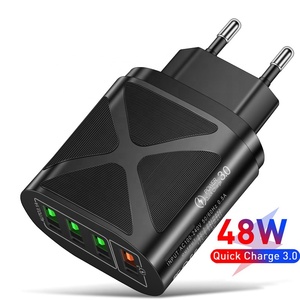 4 cổng USB sạc điện thoại sạc nhanh sạc nhanh QC 3.0 48W USB tường sạc du lịch - Product Image 1