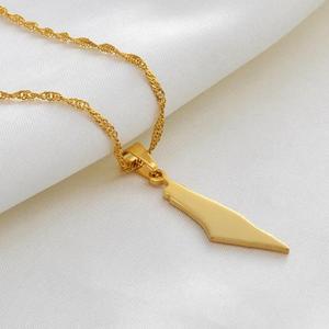 Collar con Colgante de Contorno del <span class=keywords><strong>Mapa</strong></span> de Israel de Inspire Jewelry, Hermoso Collar con Dije de Estrella de David Minimalista, Regalo Perfecto para Él y Ella - Product Image 6