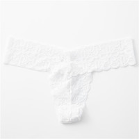 Lencería transparente Bikini Ropa interior de mujer Bragas de mujer Tanga sexy Estilo japonés G String Encaje T-back Bragas transparentes