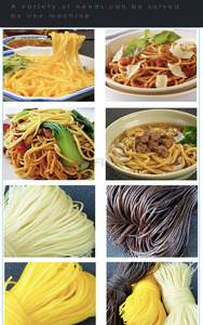 Línea de producción de espaguetis multifunción, línea de procesamiento de Pasta, máquina extrusora de fideos fríos, máquina de prensa de moldeo de fideos - Product Image 6